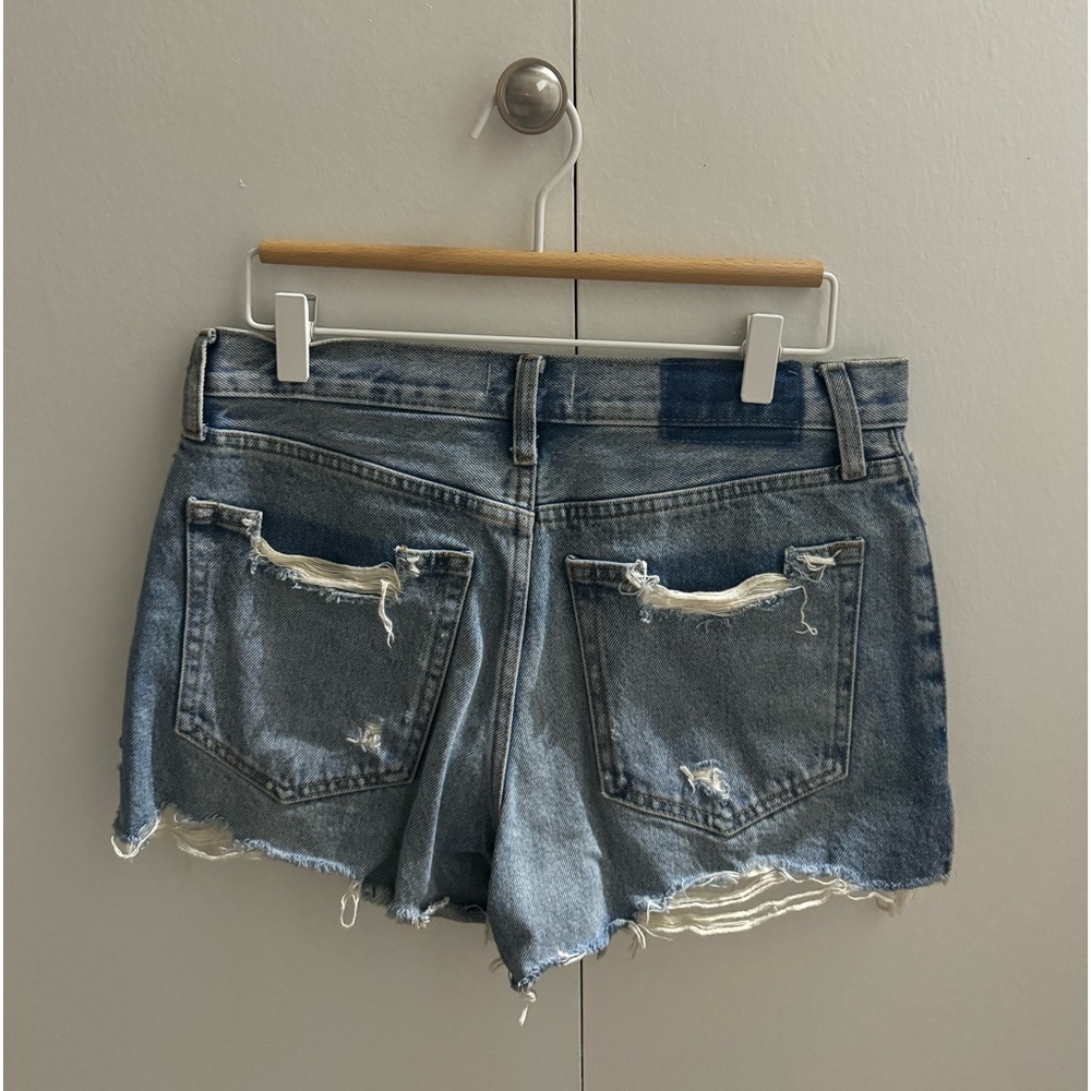 A&F Annie High Rise Denim Short
